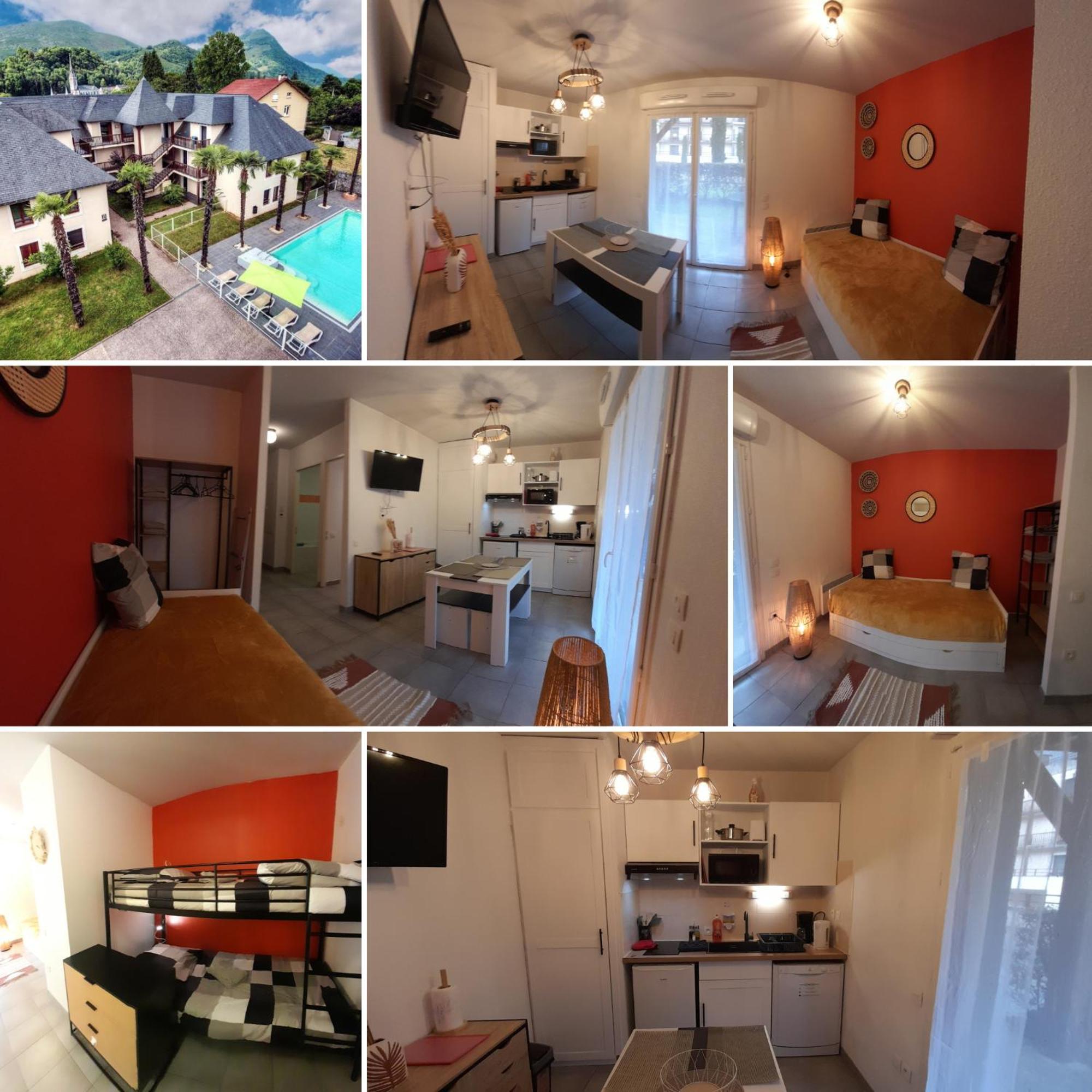 Du Chamois Roux, Dans De Tourisme 3 Etoiles Apartamento Lourdes